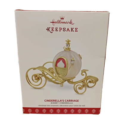 2017 Cinderella's Carriage Hallmark Ornament (Disney Princesses) QXD6235 Image2