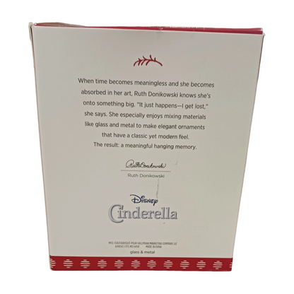 2017 Cinderella's Carriage Hallmark Ornament (Disney Princesses) QXD6235 Image5