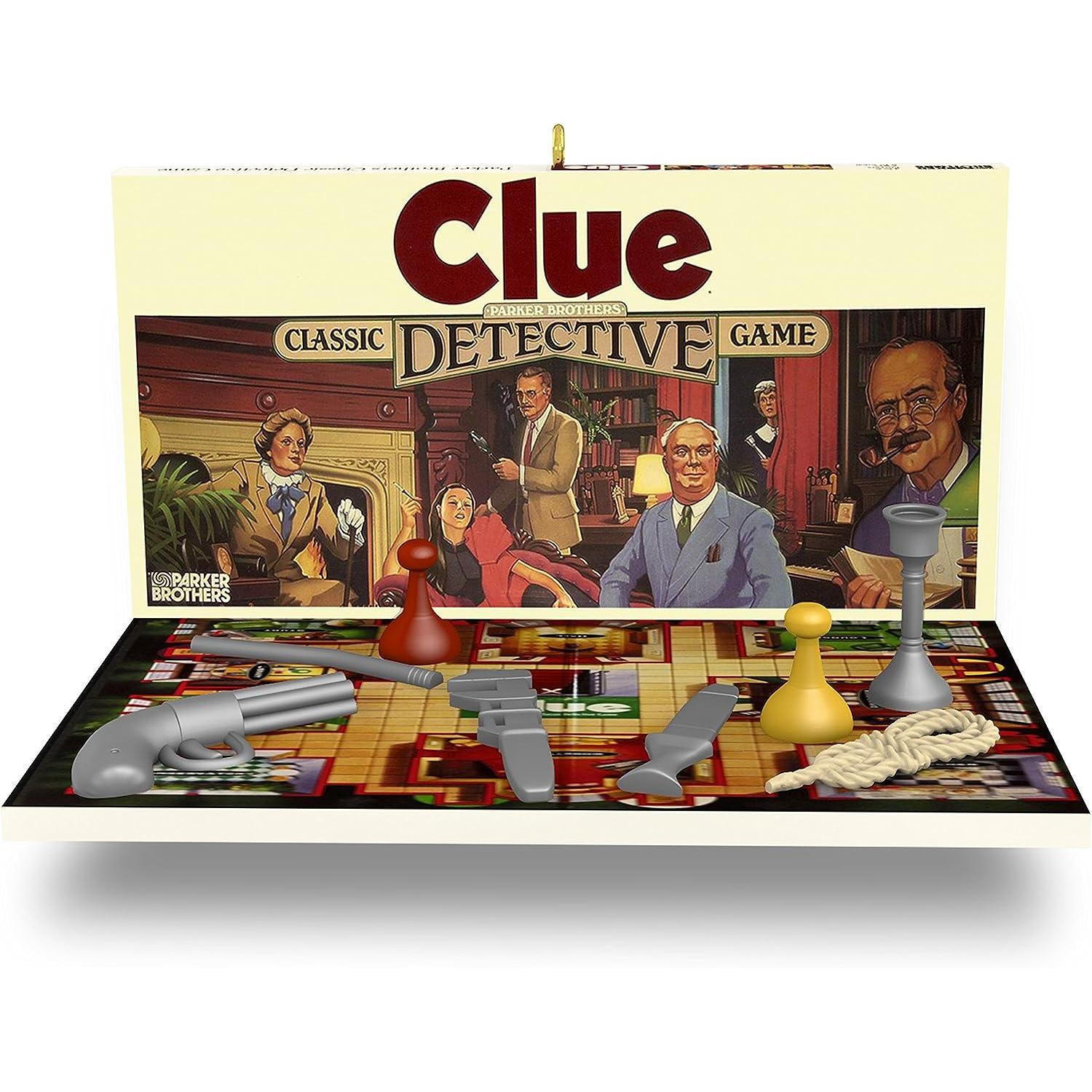 2017 Clue Hallmark Ornament (Family Game Night) QX9295