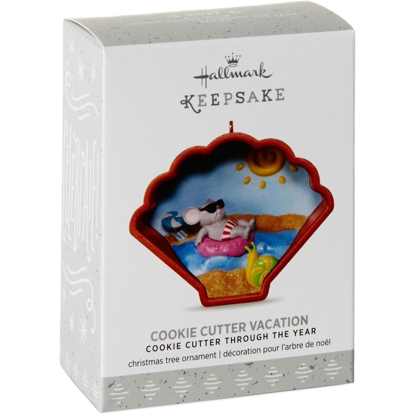 2017 Cookie Cutter Vacation Hallmark Ornament (Cookie Cutter Through the Year) QHA9135