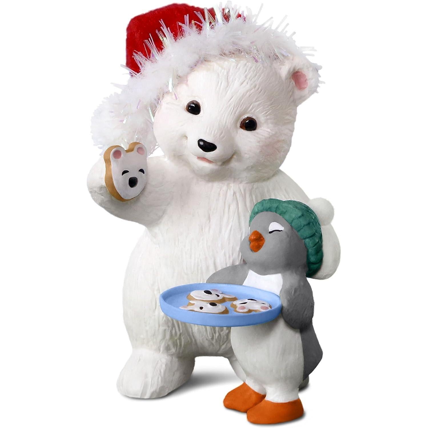 2017 Cookies For Santa Hallmark Ornament (Snowball and Tuxedo) QX9375