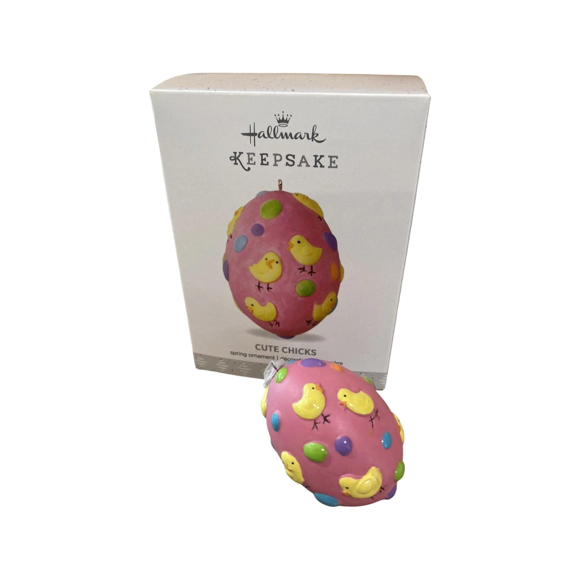 2017 Cute Chicks Hallmark Ornament (Easter) QEO8105 Image3