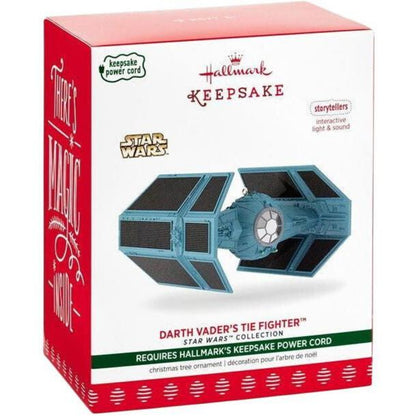 2017 Darth Vader's Tie Fighter Hallmark Ornament (Star Wars) QXI1522