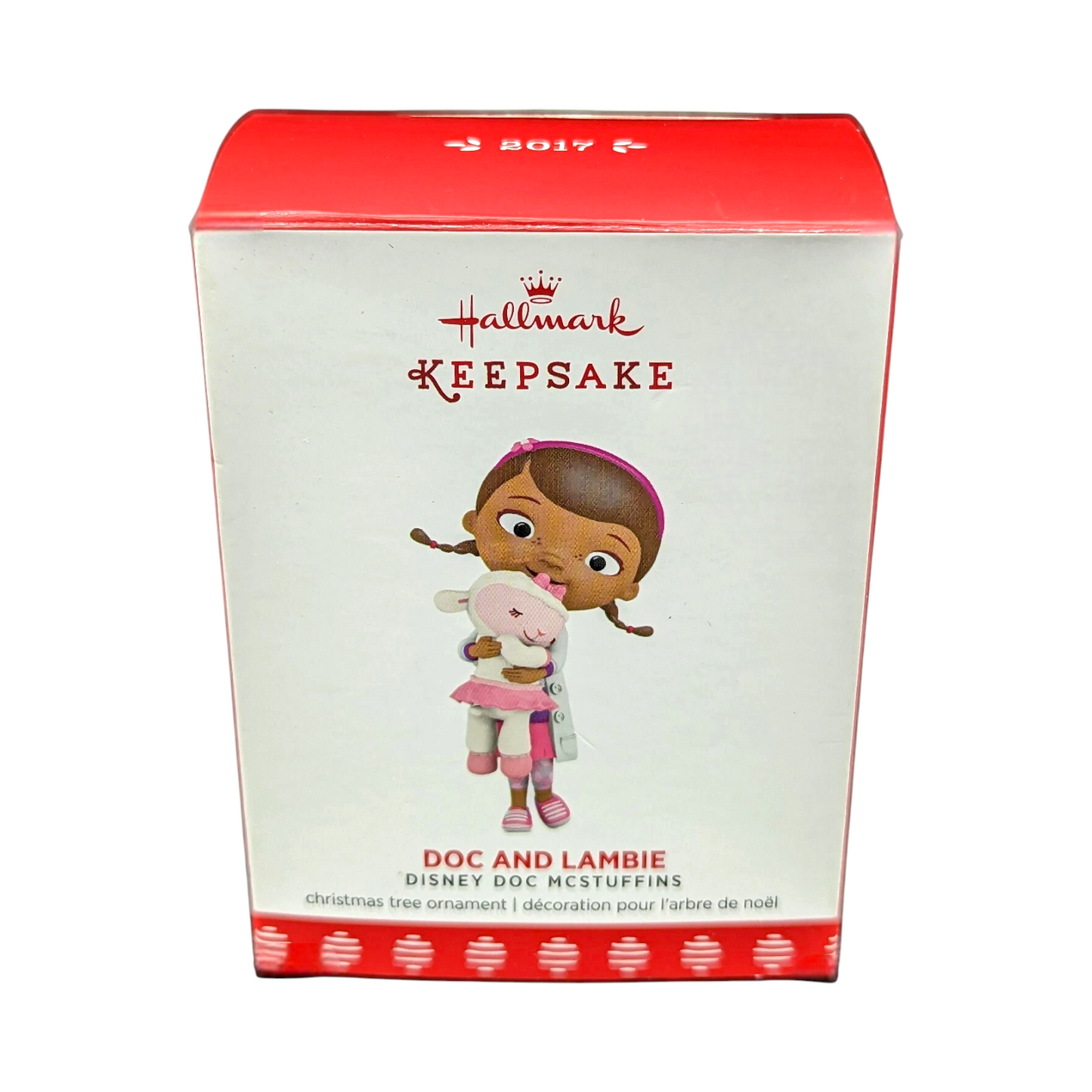 2017 Doc and Lambie Hallmark Ornament (Doc McStuffins) QXD6282