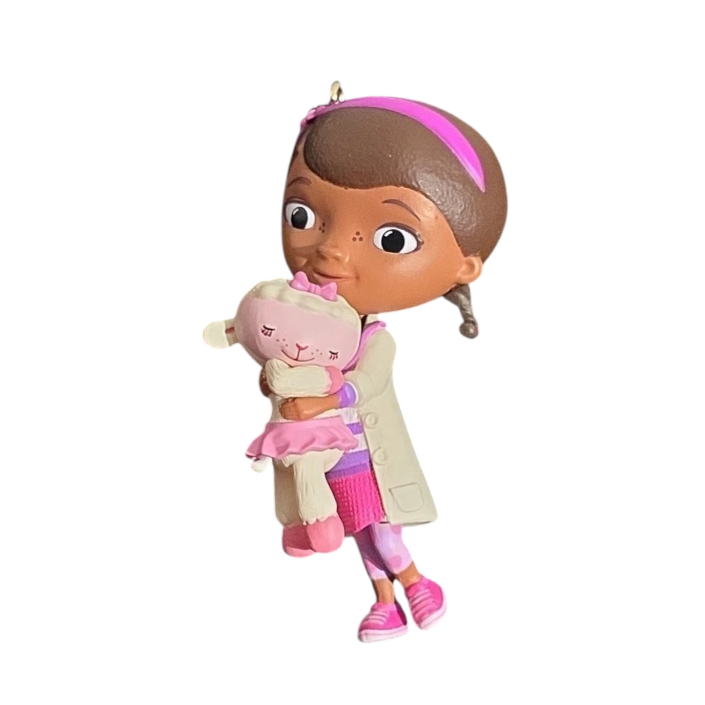 2017 Doc and Lambie Hallmark Ornament (Doc McStuffins) QXD6282