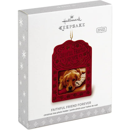 2017 Faithful Friend Forever Hallmark Ornament (Photo Holder) QHX1042