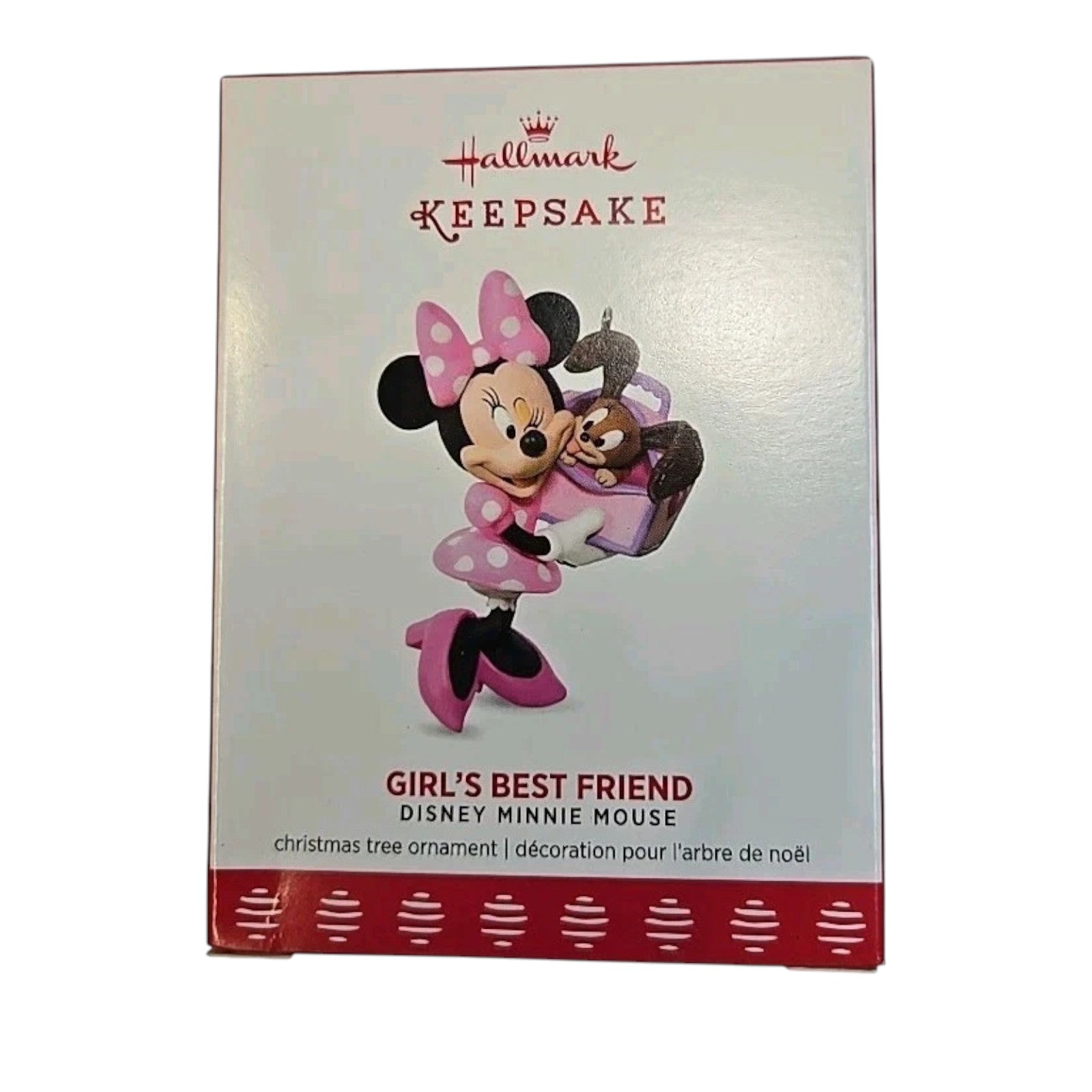 2017 Girl's Best Friend Hallmark Ornament (Mickey Mouse & Friends) QXD6175