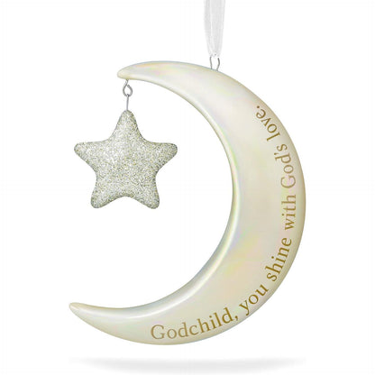 2017 Godchild, You Shine Hallmark Ornament (Godchild) QHX1105