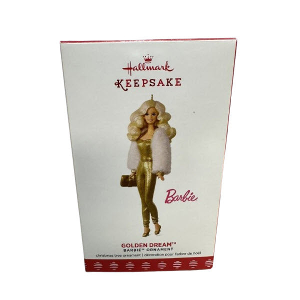 2017 Golden Dream Hallmark Ornament (Barbie) QXE3135