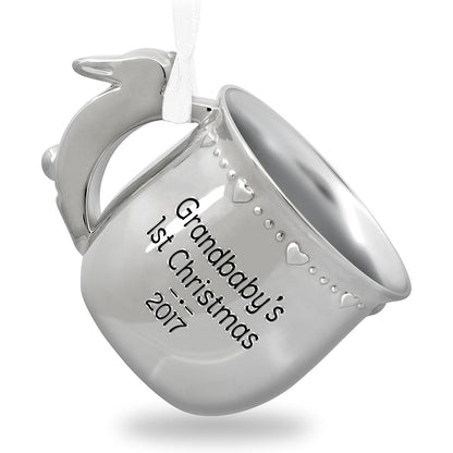 2017 GrandBaby's First Christmas Hallmark Ornament (Grandson) QG01245