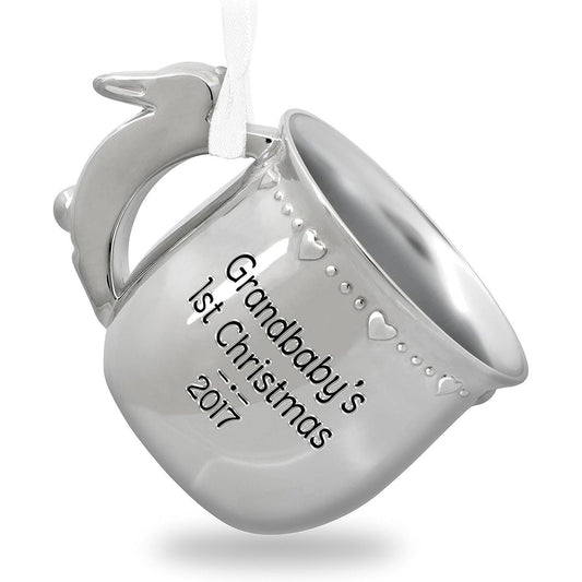 2017 GrandBaby's First Christmas Hallmark Ornament (Grandson) QG01245