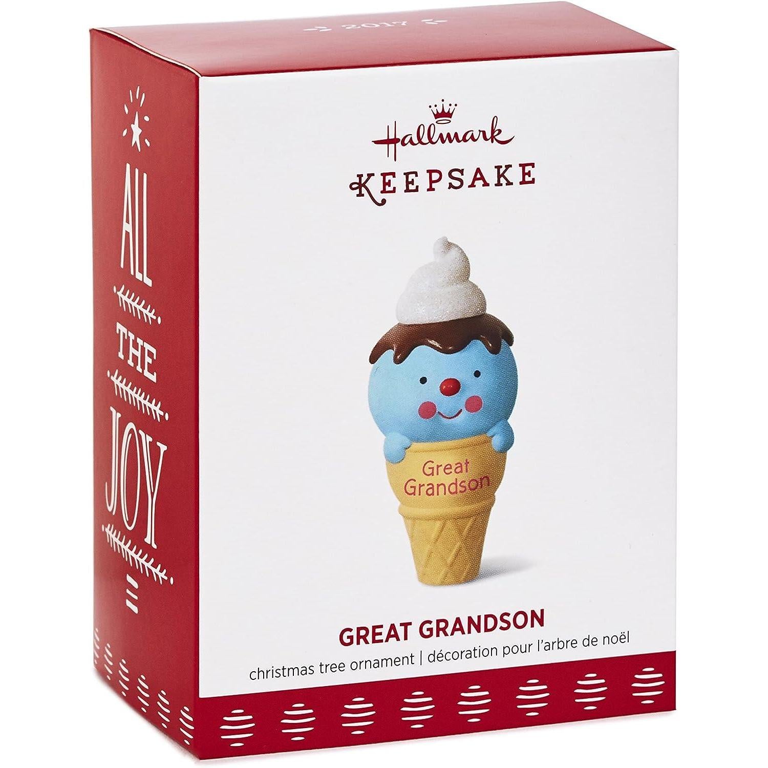 2017 Great GrandSon Hallmark Ornament (Family) QGO1182