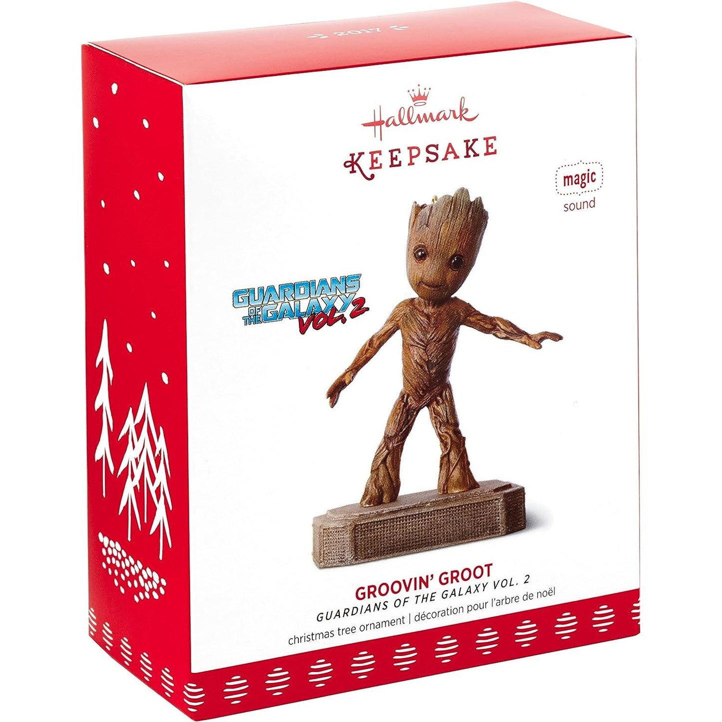 2017 Groovin' Groot Hallmark Ornament (Guardians of the Galaxy) QXI3465