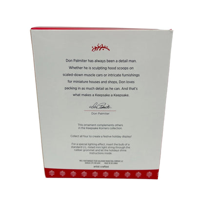 2017 Hall Bro's Card Shop Hallmark Ornament (Keepsake Korners) QRP5962