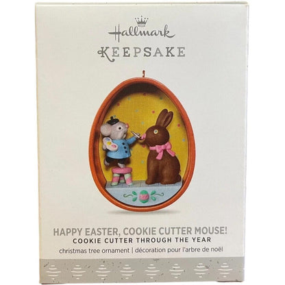 2017 Happy Easter, Cookie Cutter Mouse! Hallmark Ornament (Cookie Cutter Through the Year) QHA9122