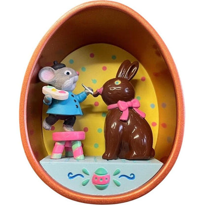 2017 Happy Easter, Cookie Cutter Mouse! Hallmark Ornament (Cookie Cutter Through the Year) QHA9122