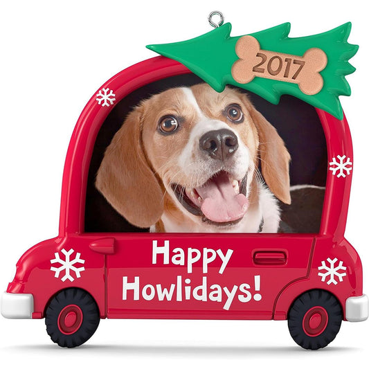 2017 Happy Howlidays! Hallmark Ornament (Photo Holder) QGO1122