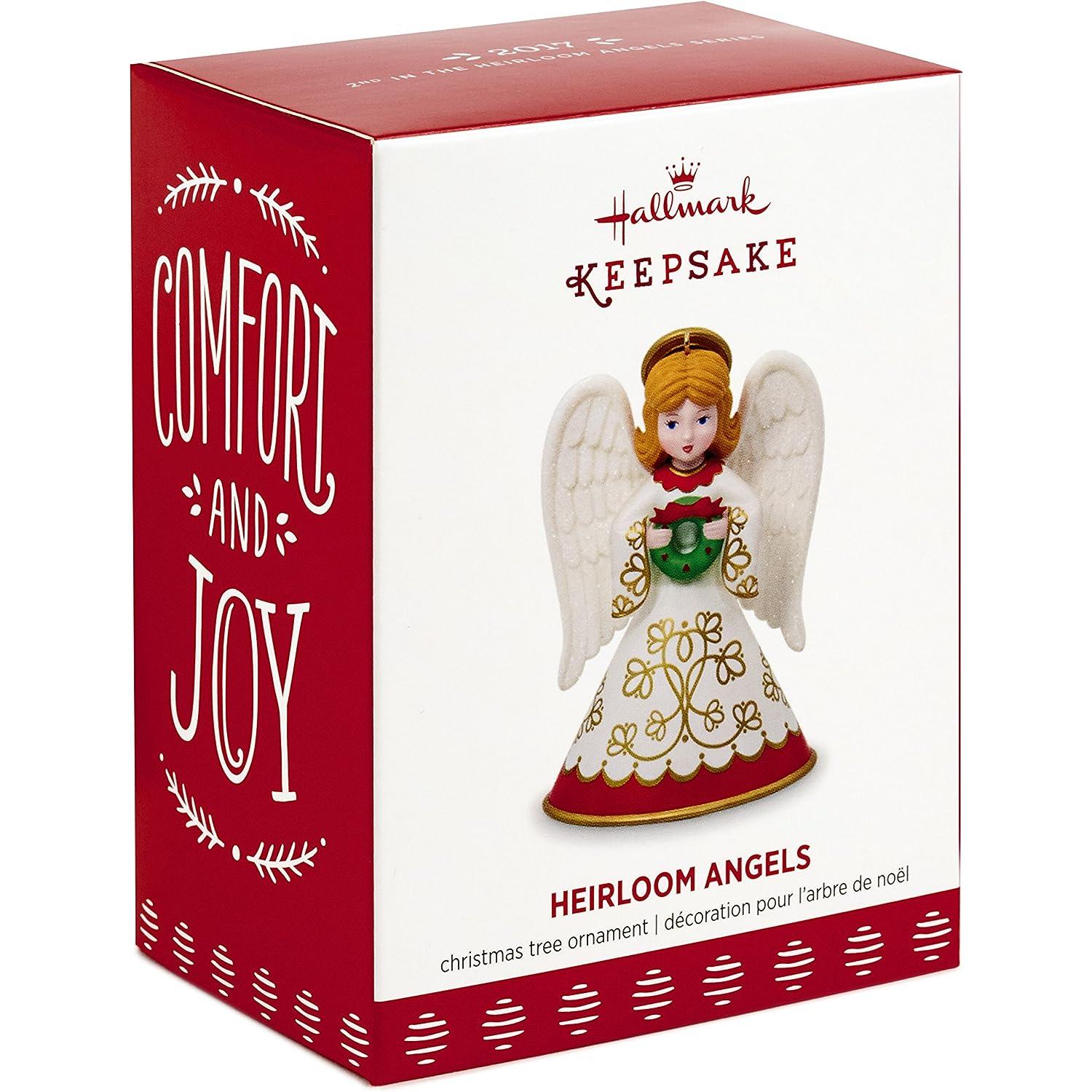 2017 Heirloom Angels Hallmark Ornament (Heirloom Angels) QX9415