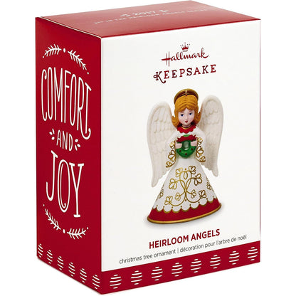 2017 Heirloom Angels Hallmark Ornament (Heirloom Angels) QX9415