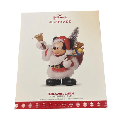 2017 Here Comes Santa! Hallmark Ornament (Mickey Mouse & Friends) QXD6145