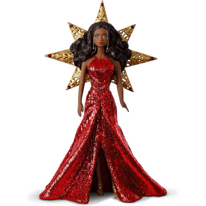 QX9275 2017 Holiday Barbie Ornament - Inspired by the 2017 Holiday Barbie Doll (Barbie) Image1