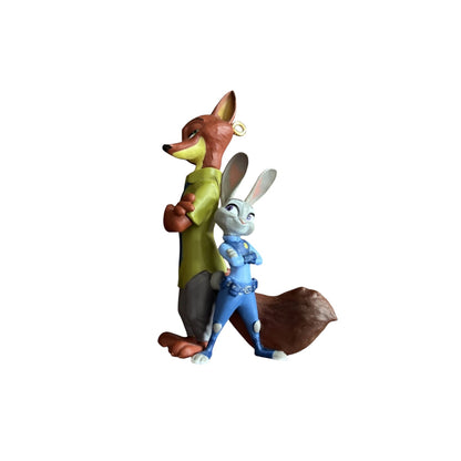 2017 Judy Hopps and Nick Wilde Hallmark Ornament (Zootopia) QXD6305 Image1