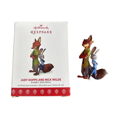 2017 Judy Hopps and Nick Wilde Hallmark Ornament (Zootopia) QXD6305 Image3