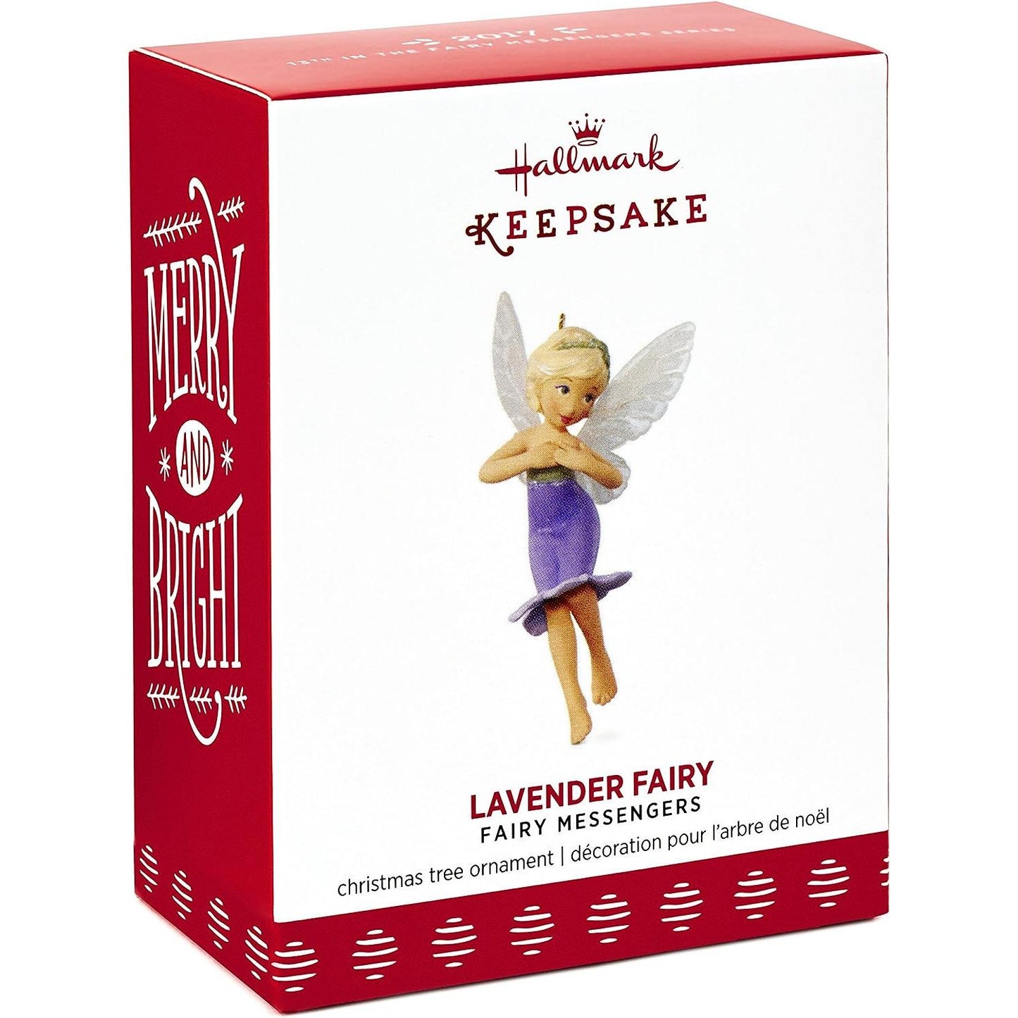2017 Lavender Fairy Hallmark Ornament (Fairy Messengers) QX9292