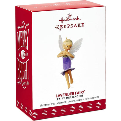 2017 Lavender Fairy Hallmark Ornament (Fairy Messengers) QX9292