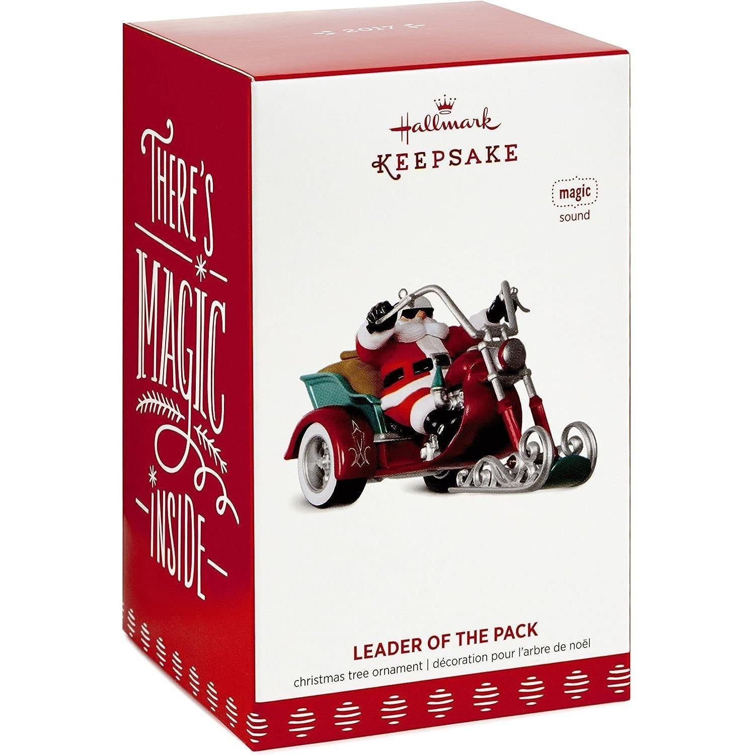 2017 Leader of the Pack Hallmark Ornament (Santa Claus) QGO1035