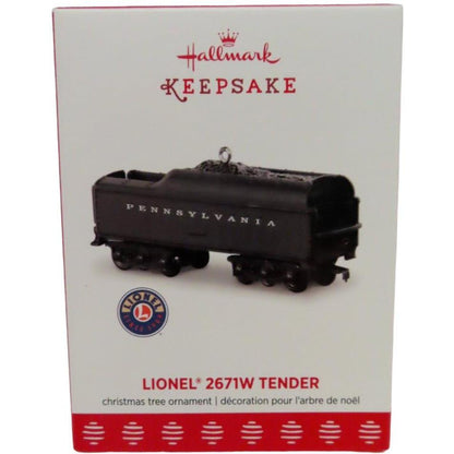 2017 Lionel 2671W Tender Hallmark Ornament (Lionel) QXI3195
