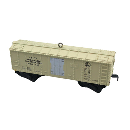 2017 Lionel 3472 Automatic Refrigerated Milk Car Hallmark Ornament (Lionel) QXI3202