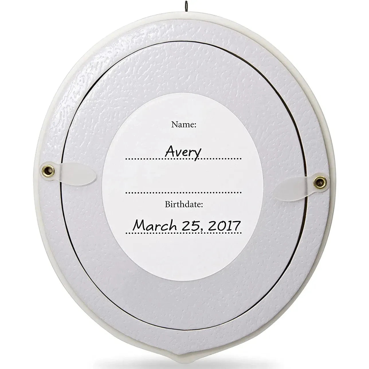 2017 Little Feet, Big Blessing Hallmark Ornament (Baby) QGO1272