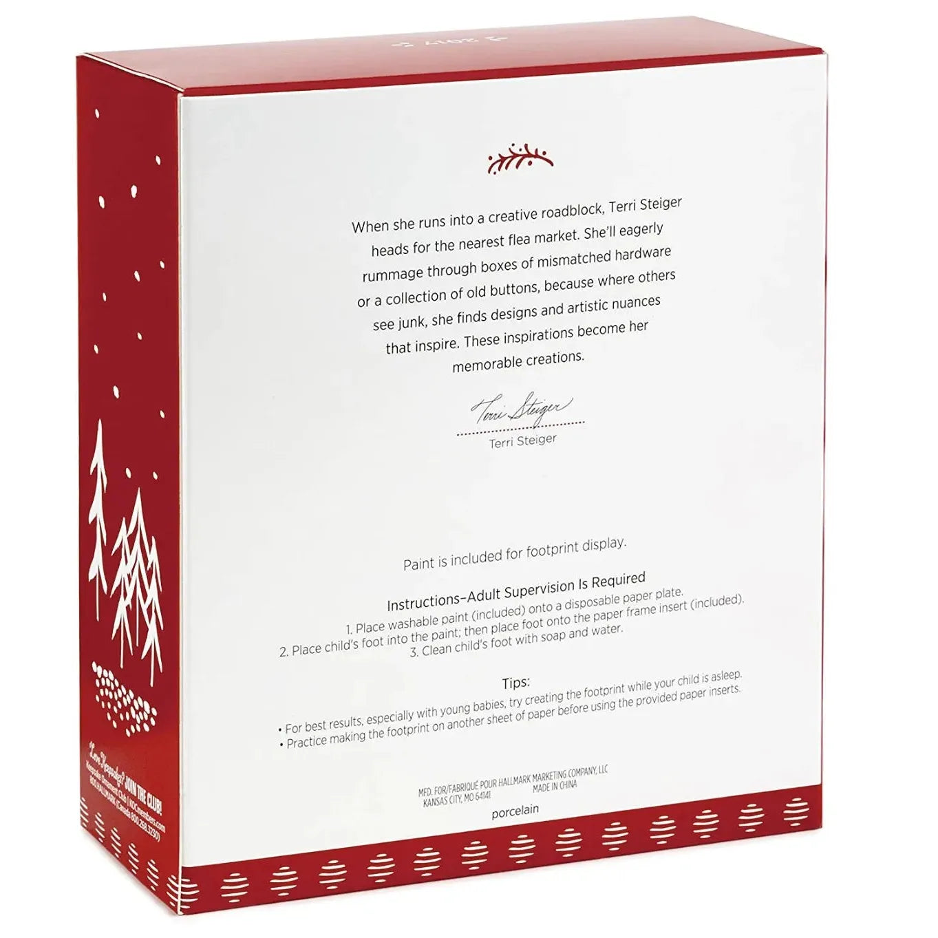 2017 Little Feet, Big Blessing Hallmark Ornament (Baby) QGO1272