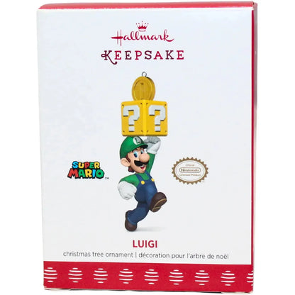 2017 Luigi Hallmark Ornament (Super Mario) QXE3142
