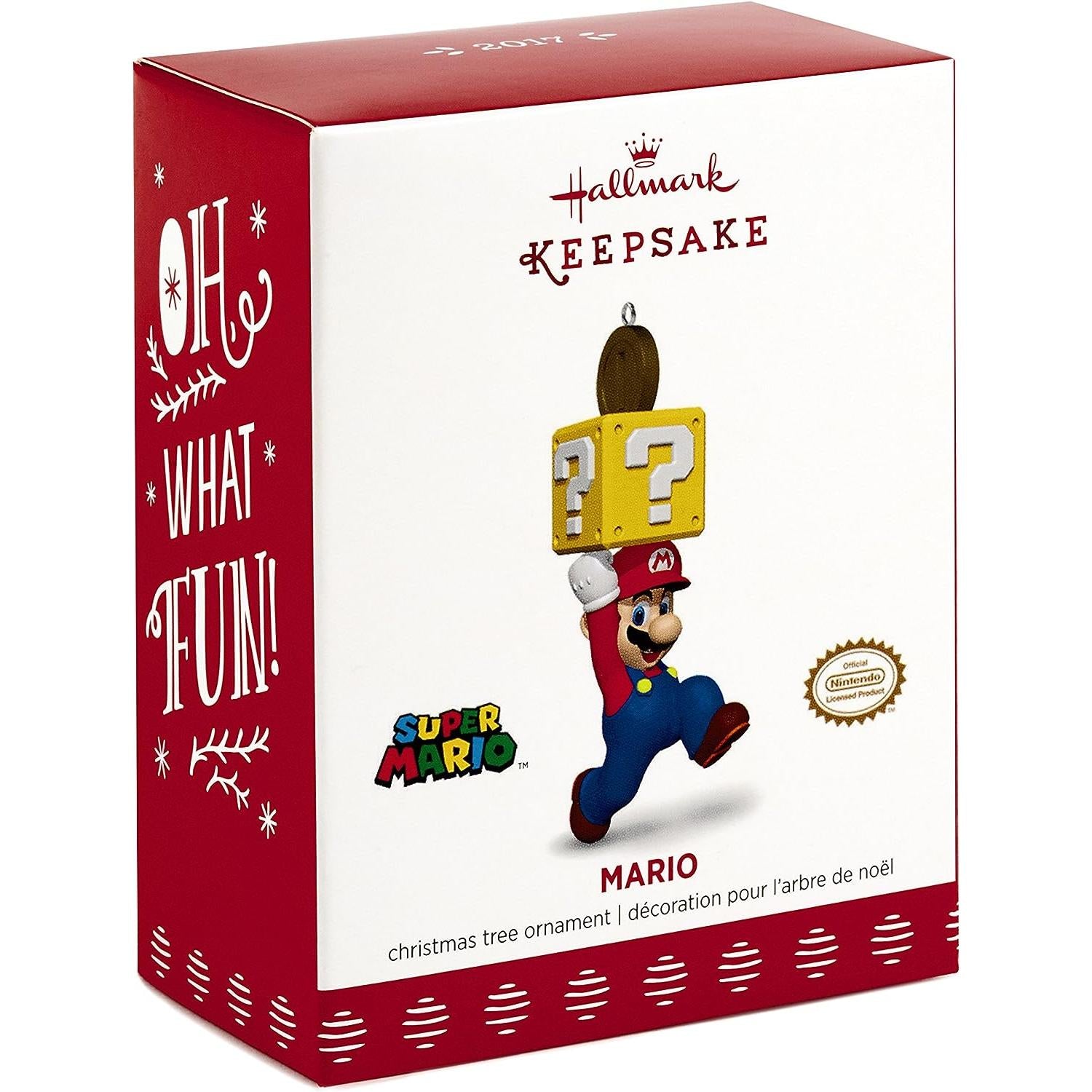 2017 Mario Hallmark Ornament (Super Mario) QXI1412