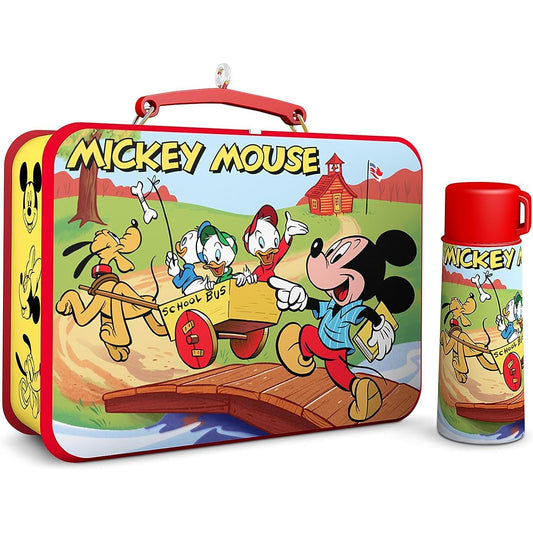 2017 Mickey Mouse Lunch Box Hallmark Ornament (Mickey Mouse & Friends) QXD6172