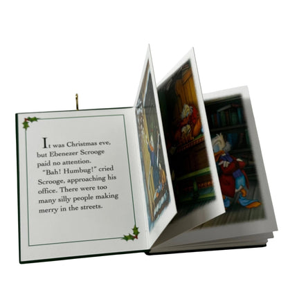 2017 Mickey's Christmas Carol Book Hallmark Ornament (Mickey's Christmas Carol) QXD6115