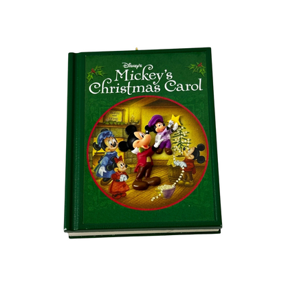 2017 Mickey's Christmas Carol Book Hallmark Ornament (Mickey's Christmas Carol) QXD6115