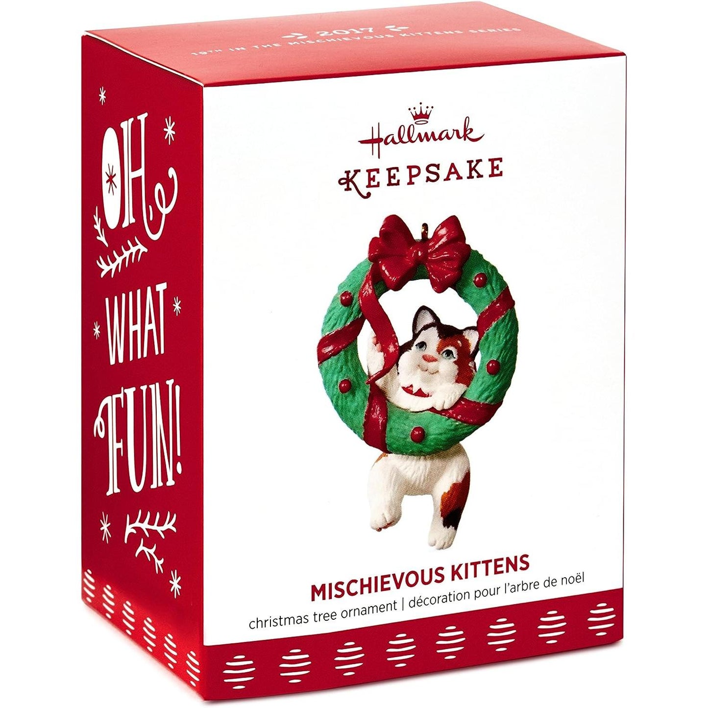 2017 Mischievous Kittens Hallmark Ornament (Mischievous Kittens) QX9402