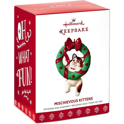 2017 Mischievous Kittens Hallmark Ornament (Mischievous Kittens) QX9402