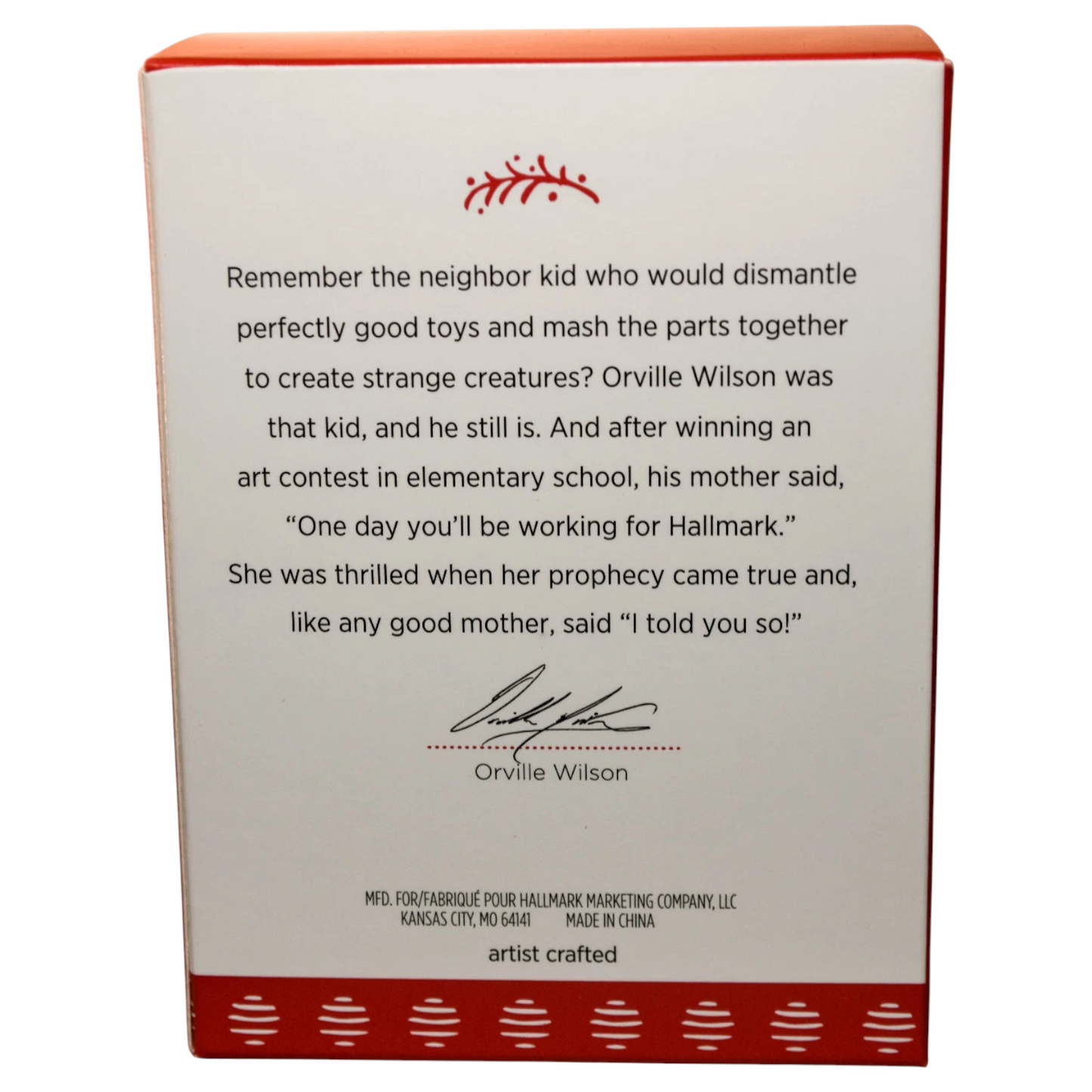 2017 My First Bicycle Hallmark Ornament (Bicycle) QGO1592