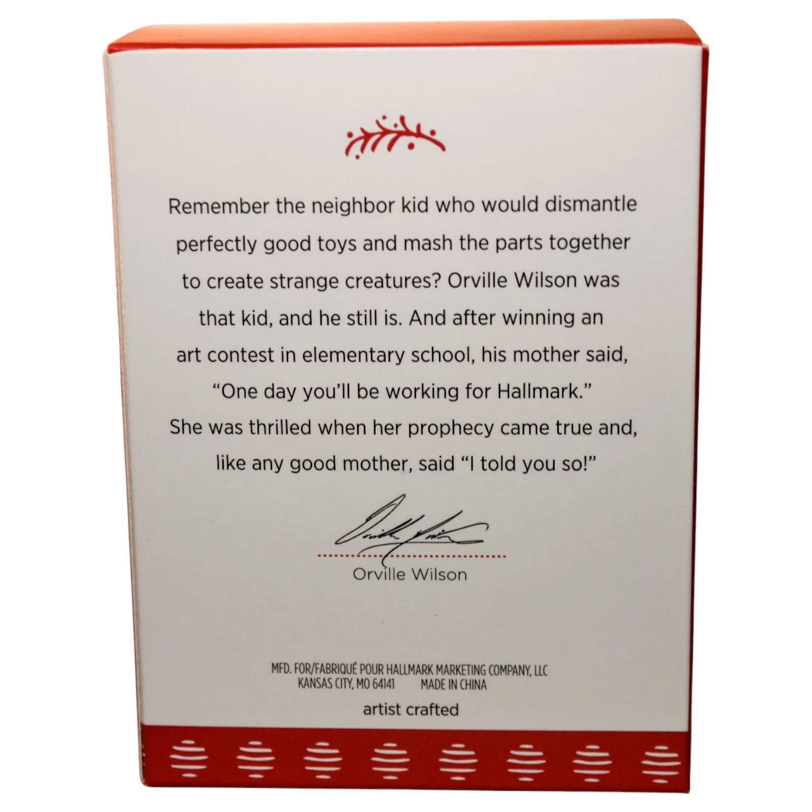 2017 My First Bicycle Hallmark Ornament (Bicycle) QGO1592