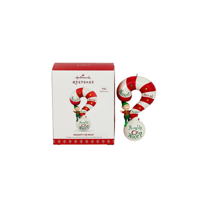 2017 Naughty or Nice? Hallmark Ornament (Elf) QGO1632 Image3