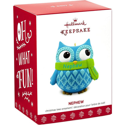 2017 Nephew Hallmark Ornament (Owl) QG01185