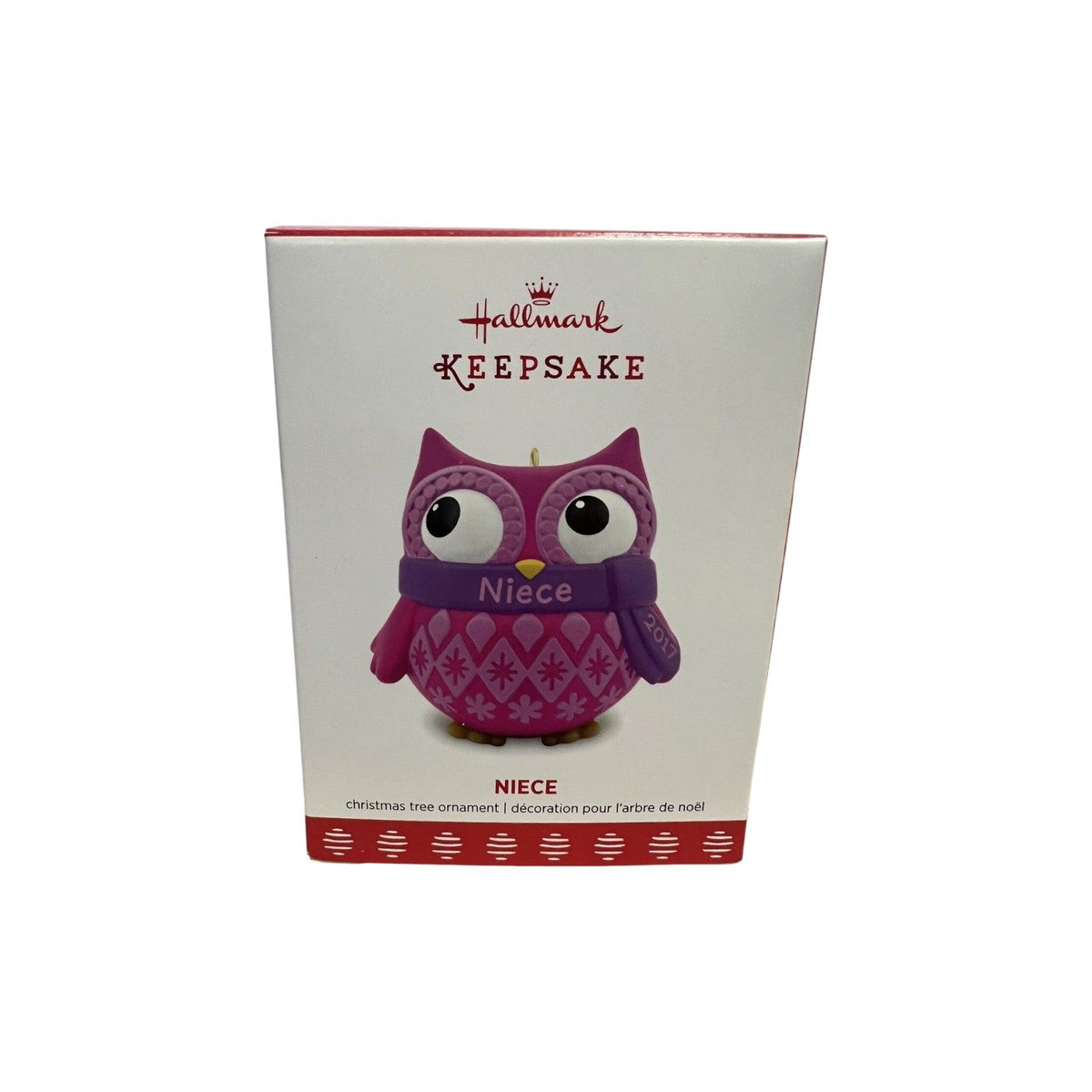 2017 Niece Hallmark Ornament (Owl) QG01192 Image2