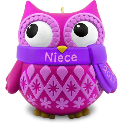 2017 Niece Hallmark Ornament (Owl) QG01192