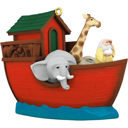 2017 Noah's Ark Hallmark Ornament (Noah's Ark) QGO1322