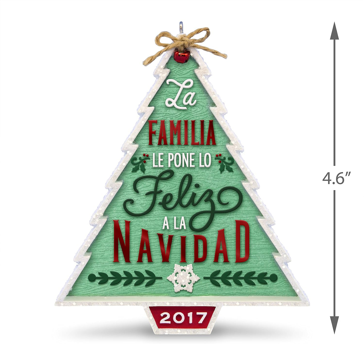 2017 Nuestra Familia... Nuestra Vavidad Hallmark Ornament (Christmas Tree) QSM7822
