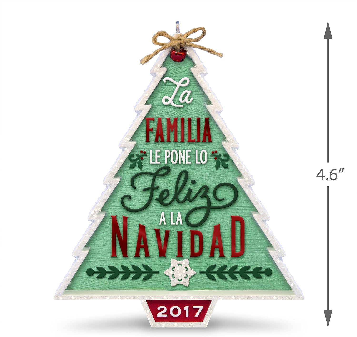 2017 Nuestra Familia... Nuestra Vavidad Hallmark Ornament (Christmas Tree) QSM7822